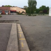 Marquage dans la cour